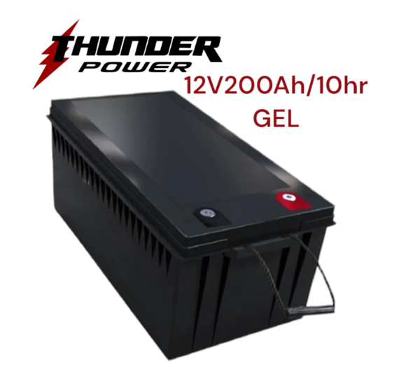 Batterie Solaire  GEL Thunder Power 200Ah-12V
